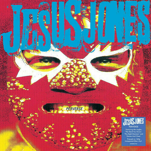 Schallplatte Jesus Jones - Perverse (Translucent Blue Vinyl) (LP)