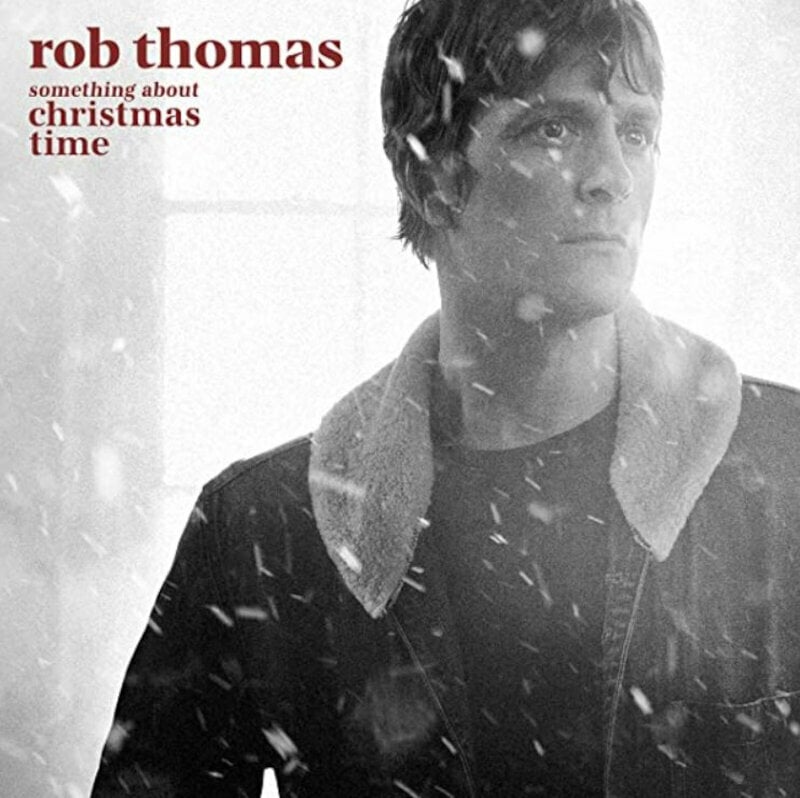 LP Rob Thomas - Something About Christmas Time (Red/Black Vinyl) (LP)