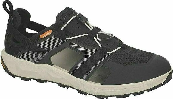 Mens Outdoor Shoes Lizard Ultra Trek Sandal Black/White 41 Mens Outdoor Shoes - 1