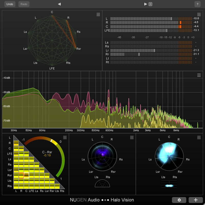 Εφέ FX Plug-In λογισμικού στούντιο Nugen Audio HaloVision (Ψηφιακό προϊόν)
