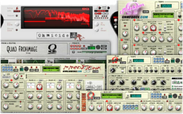 Tonstudio-Software Plug-In Effekt OHM Force All Effects Bundle (Digitales Produkt)