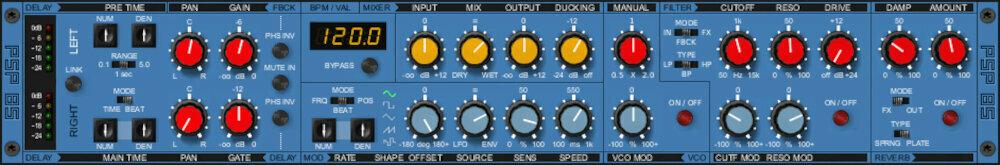 Studio software plug-in effect PSP Audioware 85 Delay (Digitaal product)