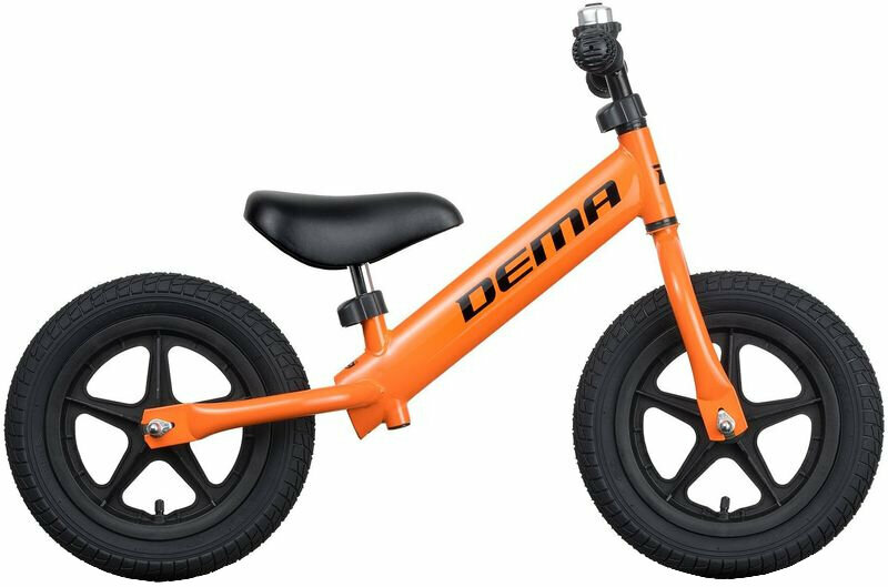 Bicicletă fără pedale DEMA Beep AIR LT Orange/Black Bicicletă fără pedale