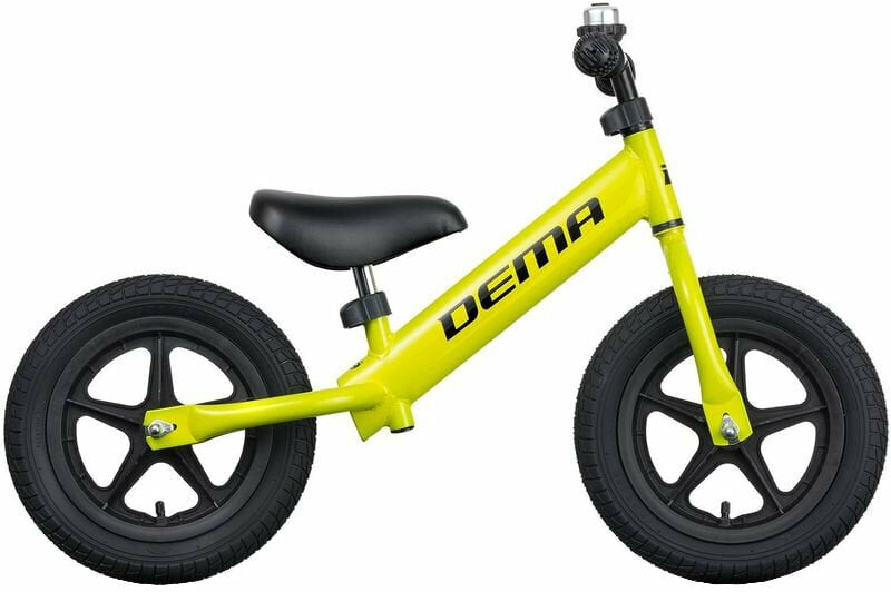 Bicicleta de equilibrio DEMA Beep AIR LT Neongreen/Black Bicicleta de equilibrio
