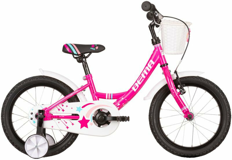 Bicicletta per bambini DEMA Ella Magenta 16" Bicicletta per bambini