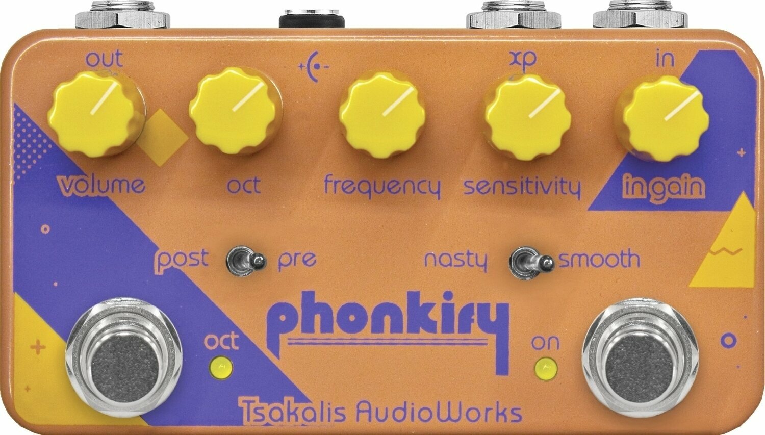 Gitaar multi-effect Tsakalis AudioWorks Phonkify