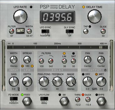 Tonstudio-Software Plug-In Effekt PSP AUDIOWARE StompDelay (Digitales Produkt) - 1