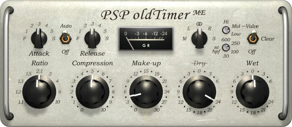 Programski FX procesor z vtičnikom PSP AUDIOWARE oldTimer (Digitalni izdelek)
