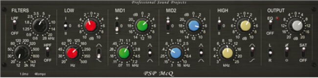 Logiciel de studio Plugins d'effets PSP AUDIOWARE McQ (Produit numérique)