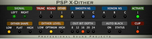 Studiový softwarový Plug-In efekt PSP AUDIOWARE X-Dither (Digitální produkt) - 1
