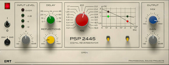Effect Plug-In PSP AUDIOWARE 2445 EMT (Digital product) - 1
