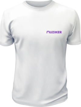 Tricou Muziker Tricou Classic Unisex White XL - 1