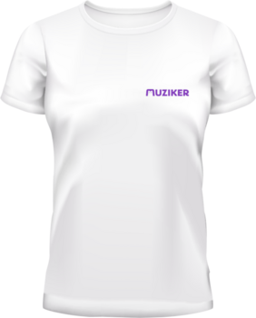 Μπλουζάκι Muziker Μπλουζάκι Basic Female Natural White L - 1