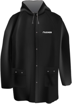 Paraply/regnrock Muziker Premium Raincoat Black XL/2XL - 1