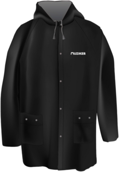 Parasol/Płaszcz przeciwdeszczowy Muziker Premium Płaszcz przeciwdeszczowy Black M/L - 1