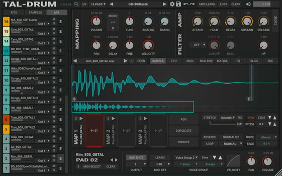 Effect Plug-In TAL SOFTWARE Drum (Digital product) - 1
