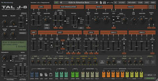 Tonstudio-Software VST-Instrument TAL SOFTWARE J-8 Jupiter 8 (Digitales Produkt)