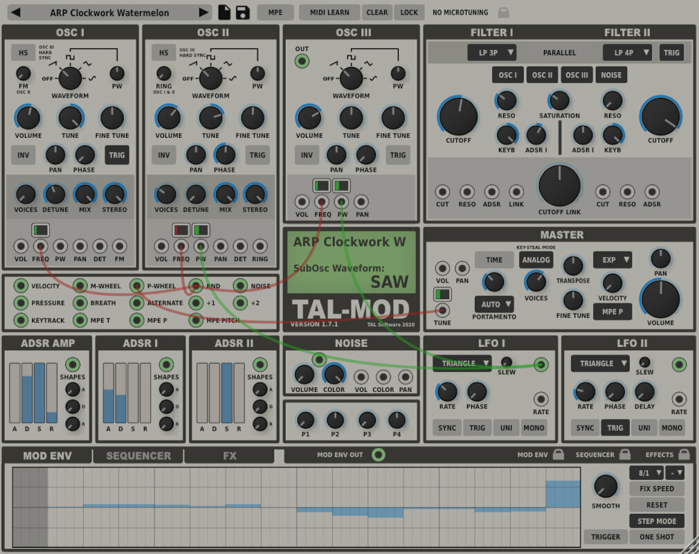 VST Instrument studio-software TAL SOFTWARE Mod Synthesizer (Digitaal product)