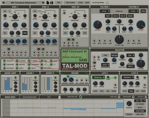 Tonstudio-Software VST-Instrument TAL SOFTWARE Mod Synthesizer (Digitales Produkt)