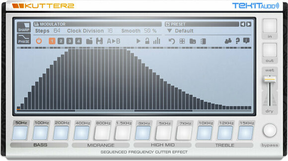 Studio software plug-in effect TEK-IT AUDIO Kutter 2 (Digitaal product) - 1