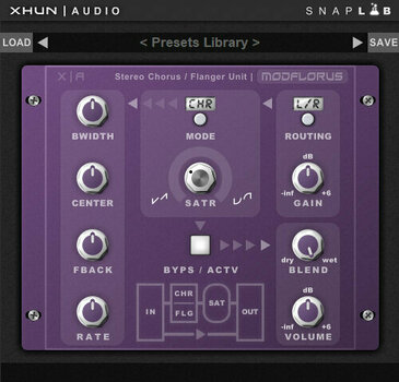 Štúdiový softwarový Plug-In efekt XHUN Audio ModFlorus (Digitálny produkt) - 1