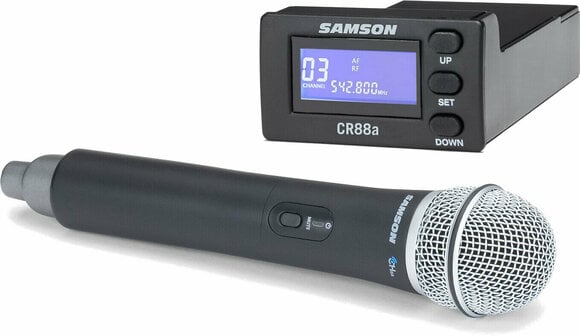 Trådlös handhållen mikrofonuppsättning Samson Concert 88a K: 470 - 494 MHz - 1
