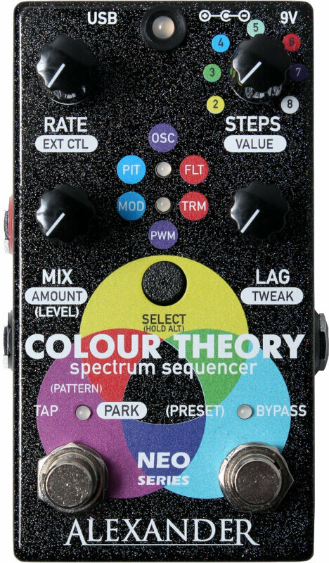 Efekt gitarowy Alexander Pedals Colour Theory Efekt gitarowy