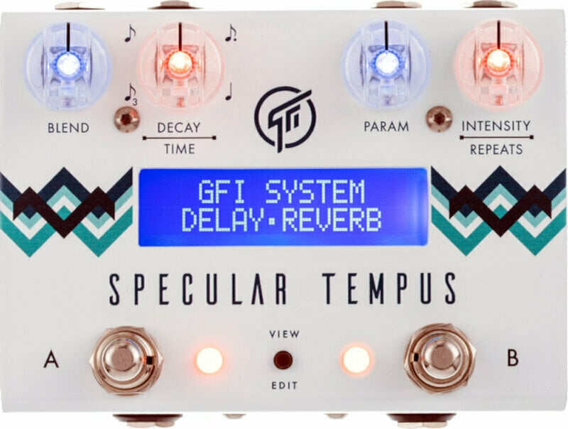 GFI SYSTEM SPECULAR TEMPUS ギターエフェクター GFI SYSTEM Specular Tempus リバーブ ディレイ エフェクター