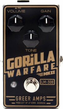Efeito para guitarra Greer Amps Gorilla Warfare MKII LM-308 - 1