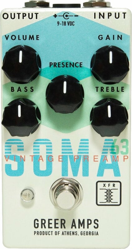 Gitaareffect Greer Amps SOMA 63 Vintage Preamp