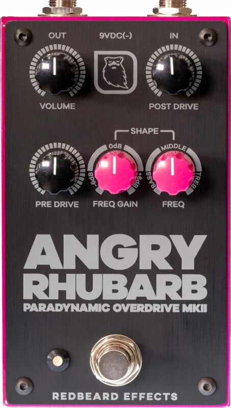 Guitar Effect Redbeard Effects Angry Rhubarb