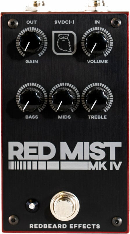 Gitáreffekt Redbeard Effects Red Mist MKIV