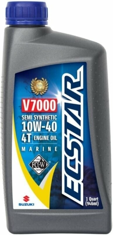 Boat 4 Stroke Oil Suzuki Ecstar V7000 Semi Synthetic 10W-40 1 L