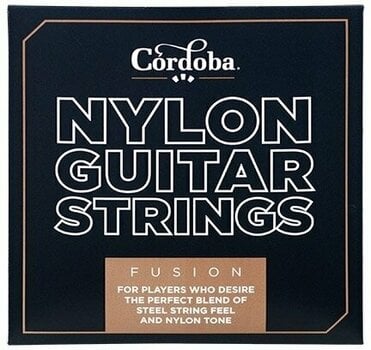Nylonstrenge Cordoba Guitar Strings Fusion Tension Set - 1