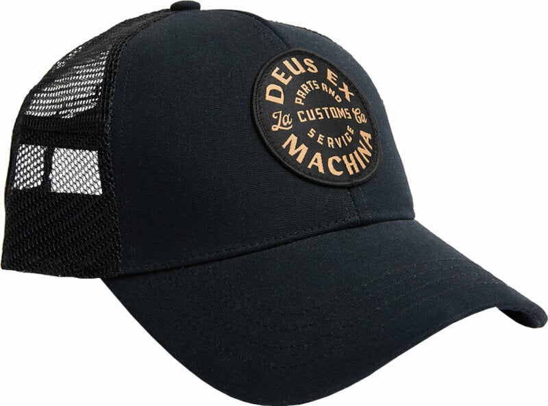 Kasket Deus Ex Machina Eclipse Trucker Black UNI Kasket