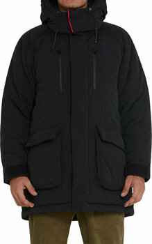 Veste de ski Deus Ex Machina Hiemal Padded Long Jacket Black XL - 1