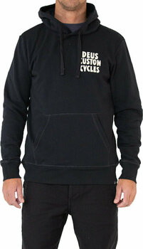 Sweater Deus Ex Machina Illusions Hoodie Black XL Sweater - 1