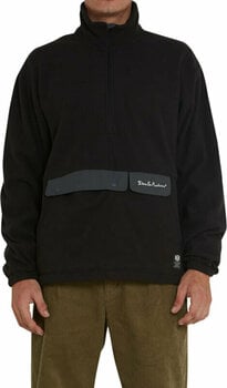 Sweatshirt Deus Ex Machina Ridgeline Fleece Pullover Coal Black S Sweatshirt - 1