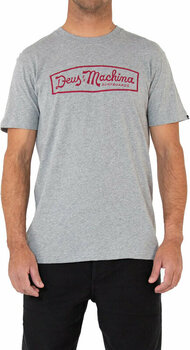 T-shirt Deus Ex Machina Insignia Tee Grey Marle XL T-shirt - 1