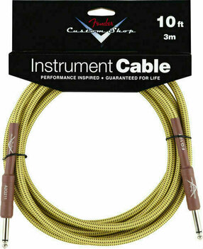 Instrument Cable Fender Custom Shop Performance Yellow 3 m Straight - Straight - 1