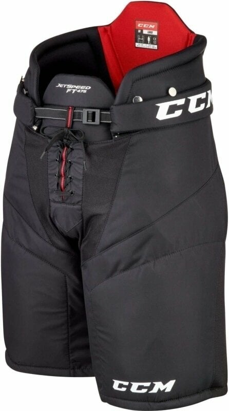 Hokejové nohavice CCM JetSpeed FT475 SR Black S Hokejové nohavice