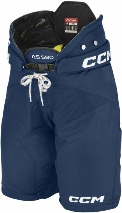Pantaloni de hochei CCM Tacks AS 580 JR Navy L Pantaloni de hochei