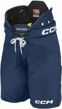 Hokejske hlače CCM Tacks AS 580 JR Navy M Hokejske hlače - 1