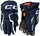 Hokejové rukavice CCM Tacks AS-V JR 12 Navy/White Hokejové rukavice