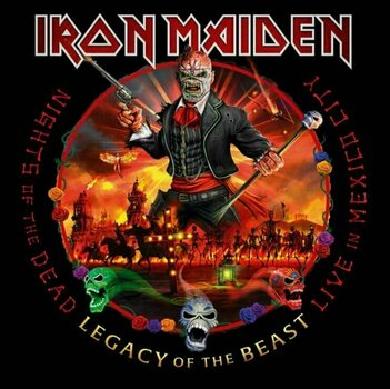 Vinyl Record Iron Maiden - Nights Of The Dead - Legacy Of The Beast, Live In Mexico City (3 LP) - 1