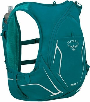 Running backpack Osprey Dyna 6 Verdigris Green S Running backpack - 1