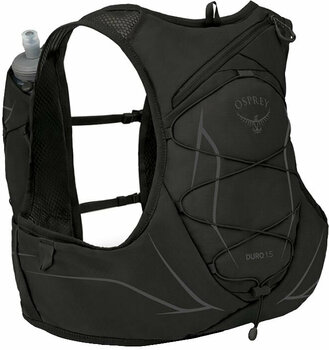 Running backpack Osprey Duro 1.5 Dark Charcoal Grey S Running backpack - 1