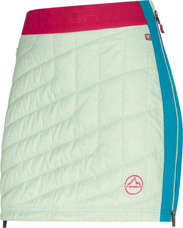 Pantalones cortos para exteriores La Sportiva Warm Up Primaloft Skirt W Celadon/Crystal M Pantalones cortos para exteriores