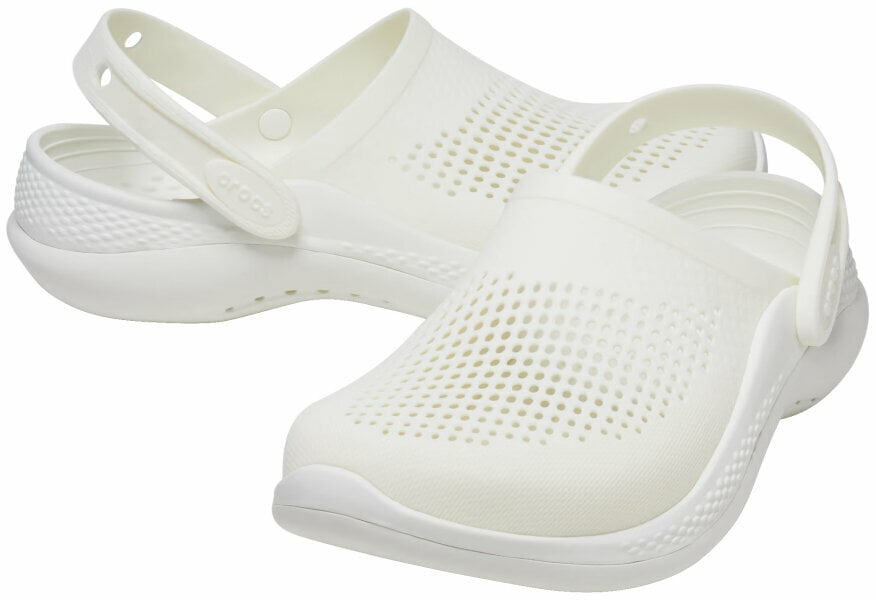 Unisex Schuhe Crocs LiteRide 360 Clog Almost White/Almost White 43-44