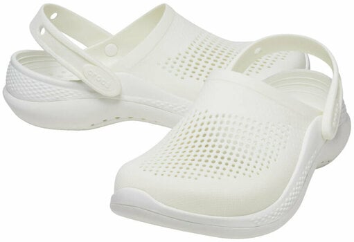Unisex Schuhe Crocs LiteRide 360 Clog Almost White/Almost White 43-44 - 1